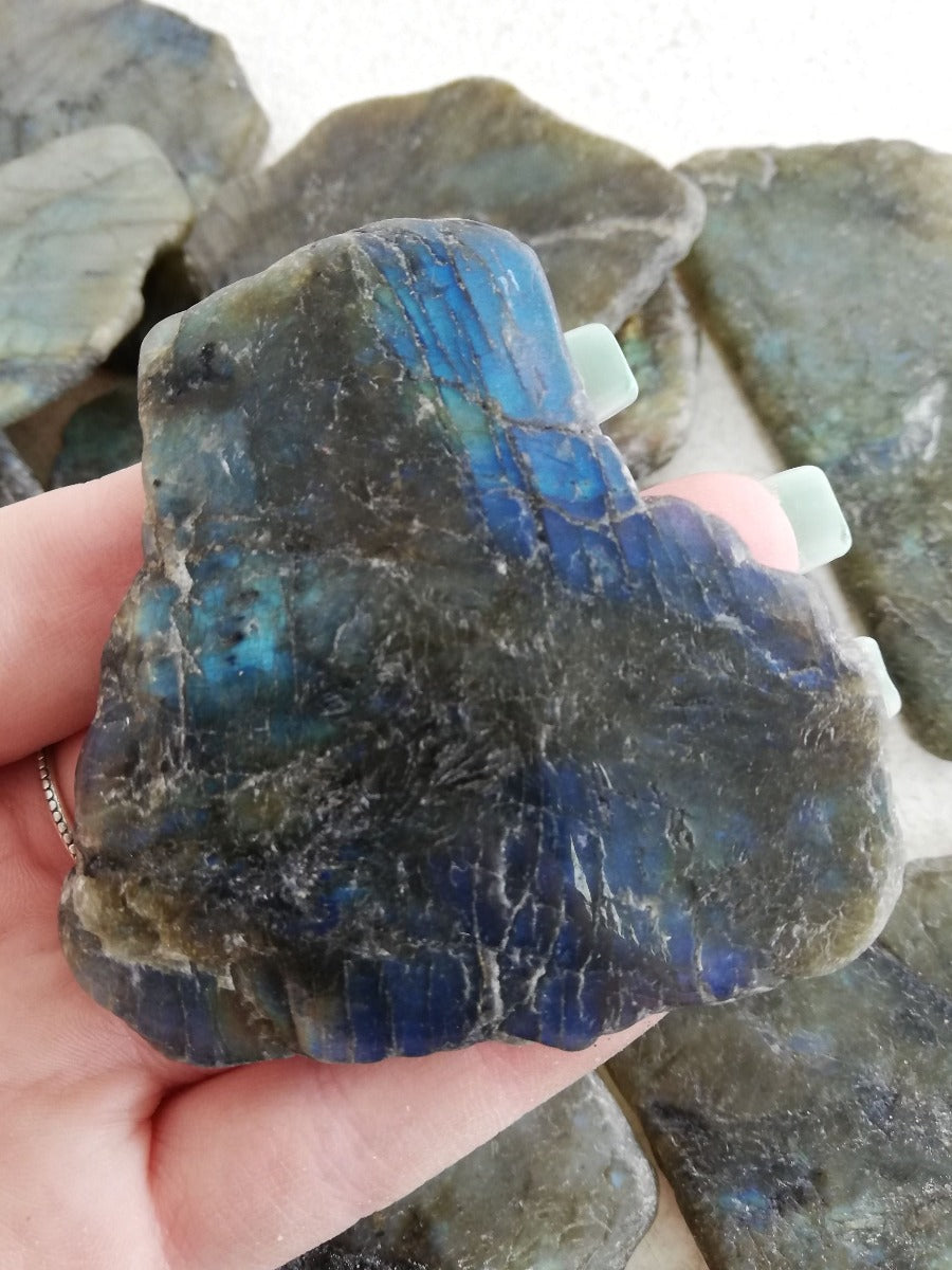Labradorite Slice - Large Labradorite Slice - Large